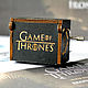 Black music box game Of thrones game of Thrones hurdy gurdy, Musical souvenirs, Krasnodar,  Фото №1