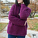 Order Women's sweater chunky knit. CUTE-KNIT by Nata Onipchenko. Livemaster. . Sweaters Фото №3