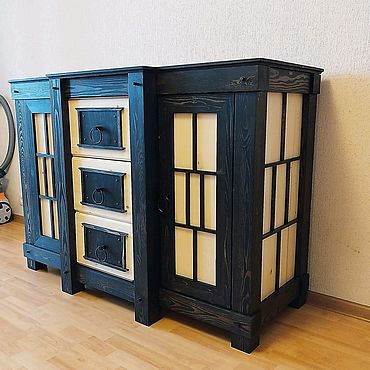 Для дома и интерьера ручной работы. Ярмарка Мастеров - ручная работа Японский комод с ящиками SHOGUN. Handmade.