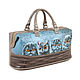 Leather bag 'Basket with a surprise'. Valise. Pelle Volare. Online shopping on My Livemaster.  Фото №2