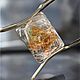 Лимонит в кварце 3.85ct, Бразилия. Камни. «ФИЛОСОФИЯ КАМНЯ». Ярмарка Мастеров.  Фото №5