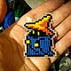 Значок Black mage из серии игр Final Fantasy, Значок, Калининград,  Фото №1