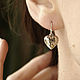 Винтаж: Серьги-подвески 1928 Jewelry Чудесные сердечки, под серебро. Серьги винтажные. Винтажные сокровища. Интернет-магазин Ярмарка Мастеров.  Фото №2