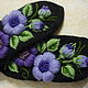 Mittens with embroidery 'Lilac sunset'. Mittens. Marina Mishina. Online shopping on My Livemaster.  Фото №2