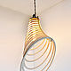 Order Hanging lamp ' Spiral'. chudesalesa. Livemaster. . Ceiling and pendant lights Фото №3
