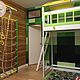 Кровать чердак на заказ. Мебель для детской. Bambini Letto. Эко мебель на заказ. Ярмарка Мастеров.  Фото №4