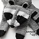Scarf 'Raccoon' Youth scarf Stylish scarf, Scarves, Cherepovets,  Фото №1