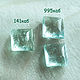 Берилл Sugarloaf 7.7*7.9 мм. Кабошоны. Zabaykalye-gem. Ярмарка Мастеров.  Фото №9