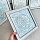 Панно 20х20см. Элементы интерьера. Inessa-decorator. Интернет-магазин Ярмарка Мастеров.  Фото №2