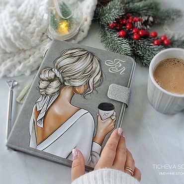 Канцелярские товары ручной работы. Ярмарка Мастеров - ручная работа Женский планер. Handmade.
