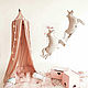 Polvoriento rosa dosel / Carpa en el vivero. Canopy for crib. Mam Decor (  Dmitriy & Irina ). Интернет-магазин Ярмарка Мастеров.  Фото №2