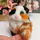 Кошка игрушка валяная. Войлочная игрушка. Шерстяной зоопарк (woolzooru). Интернет-магазин Ярмарка Мастеров.  Фото №2