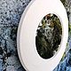 Рама для зеркала круглая. Декор для декупажа и росписи. МДФка. Интернет-магазин Ярмарка Мастеров.  Фото №2