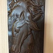 Картины и панно handmade. Livemaster - original item Panels: Horse. Handmade.