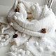 Sale -5% Big white cozy knit shawl, white romantic wedding shawl, Wraps, Ryazan,  Фото №1