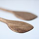 Oak spatulas for kitchen: Small and Large. Color 'walnut'. Dinnerware Sets. derevyannaya-masterskaya-yasen (yasen-wood). My Livemaster. Фото №5