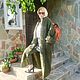 Вязаное пальто-халат оверсайз из мохера. Пальто. Saharastyle.fashion. Ярмарка Мастеров.  Фото №4