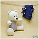 Soft toys: Bear in pants-knitted toy. Stuffed Toys. Olesya Grishina - vyazhu kryuchkom dlya vas. Интернет-магазин Ярмарка Мастеров.  Фото №2