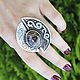Dragon Snake Ring Ethnic Avant-Garde series made of 925 HB0071 silver, Rings, Yerevan,  Фото №1