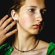 Чокер колье "Stars" гематит/серебро. Чокер. Украшения Darya_your_jewelry. Интернет-магазин Ярмарка Мастеров.  Фото №2