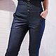 Джинсы из тонкой итальянской джинсы с завышенной талией, Джинсы, Оренбург,  Фото №1