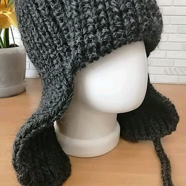 Аксессуары ручной работы. Ярмарка Мастеров - ручная работа Шапка ушанка. Handmade.