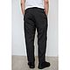 Брюки мужские из конопляного холста Canvas Hemp Two Pleat Pant Grey. Брюки мужские. VÄN Studio. Ярмарка Мастеров.  Фото №4