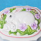 (Franklin Mint) Pudding and jelly mold 'Hares'.England. Vintage kitchen utensils. Imperia. My Livemaster. Фото №4
