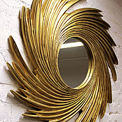 Зеркало круглое Sansa, зеркало настенное, зеркало для прихожей