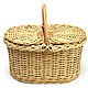 Basket wicker with a large lid. basket of vines. Art.4070, Basket, Tomsk,  Фото №1