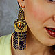 Soutache earrings. Mystery. bead earrings. long earrings beaded. Earrings. LADY-LIZA jewelry shop. My Livemaster. Фото №6