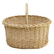Для дома и интерьера handmade. Livemaster - original item Large wicker picnic basket. basket of vines. Handmade.