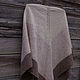 Order Beige handkerchief knitted shawl kerchief bactus brown. SolarisArtis. Livemaster. . Shawls1 Фото №3