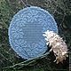 Овальная салфетка-медальон "Ромашки", Салфетки, Москва,  Фото №1
