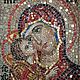 Заказать  Панно " В сердце моем". Ольга (mosaic-icon). Ярмарка Мастеров. . Иконы Фото №3