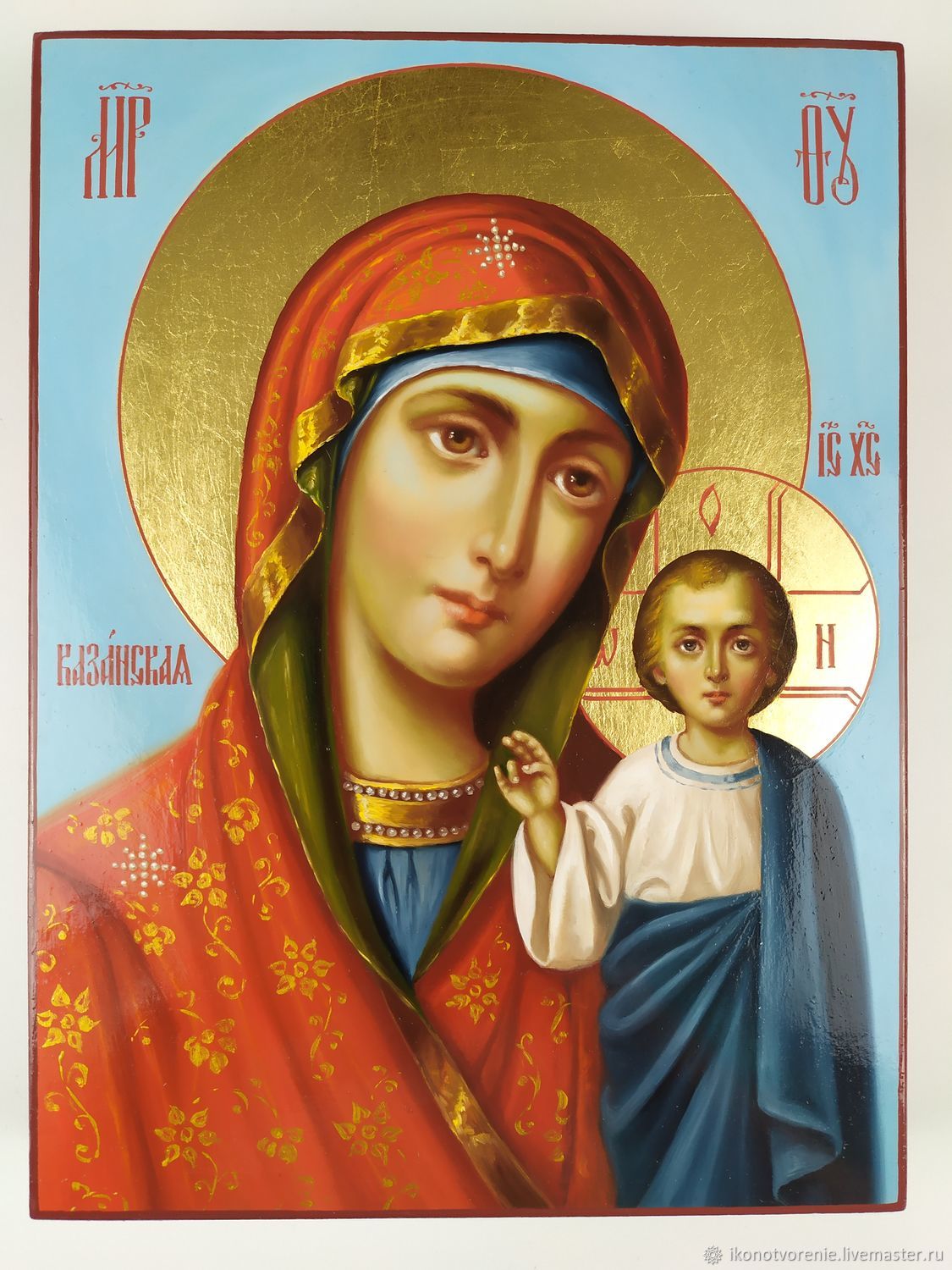 Икона Казанской Божьей матери 1579