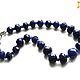 SAPPHIRE. ' Lorencia' beads natural sapphire facet. Necklace. Design jewelry. My Livemaster. Фото №4