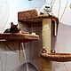 Wall house for cats buy. Available in size. Scratching Post. Workshop for dogs and cats. My Livemaster. Фото №5
