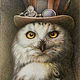 Сова в стиле стимпанк( Steampunk), Картины, Тула,  Фото №1
