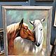 Order The Painting 'Horse. A couple'. Russian Artists (prostokartina). Livemaster. . Pictures Фото №3