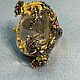 Ring 'Rays of the passing summer' with rutile quartz. Ring. SELENA. My Livemaster. Фото №5