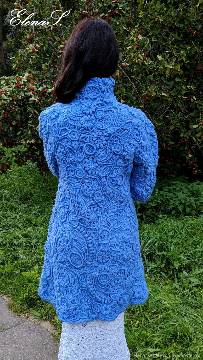 Пальто: Небесное кружево (Ирландское кружево) купить в интернет ...