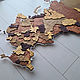  Карта России. Карты мира. Wooden3Dmap. Ярмарка Мастеров.  Фото №5