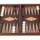 #Backgammon exclusive 'Premier' (nut cap). Backgammon and checkers. lavnard. Online shopping on My Livemaster.  Фото №2