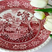 Винтаж: Антикварная тарелка. Malmaison Bavaria. Германия