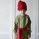 Детский костюм гномика. Комплекты одежды для малышей. Sidiko. Интернет-магазин Ярмарка Мастеров.  Фото №2