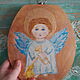  Wooden angel with a toy. Pictures. kdushi. My Livemaster. Фото №5