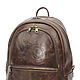 Order  Backpack leather women's brown ash Mod R43-622. Natalia Kalinovskaya. Livemaster. . Backpacks Фото №3