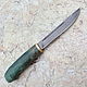 Knife 'Finka-3' 'lappi' Damascus stab.karelka. Knives. Artesaos e Fortuna. Online shopping on My Livemaster.  Фото №2