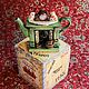 Винтаж: Коллекционный чайник виде камина “Woodmanton Titan”. Чайники винтажные. Fancy teapots. Ярмарка Мастеров.  Фото №9
